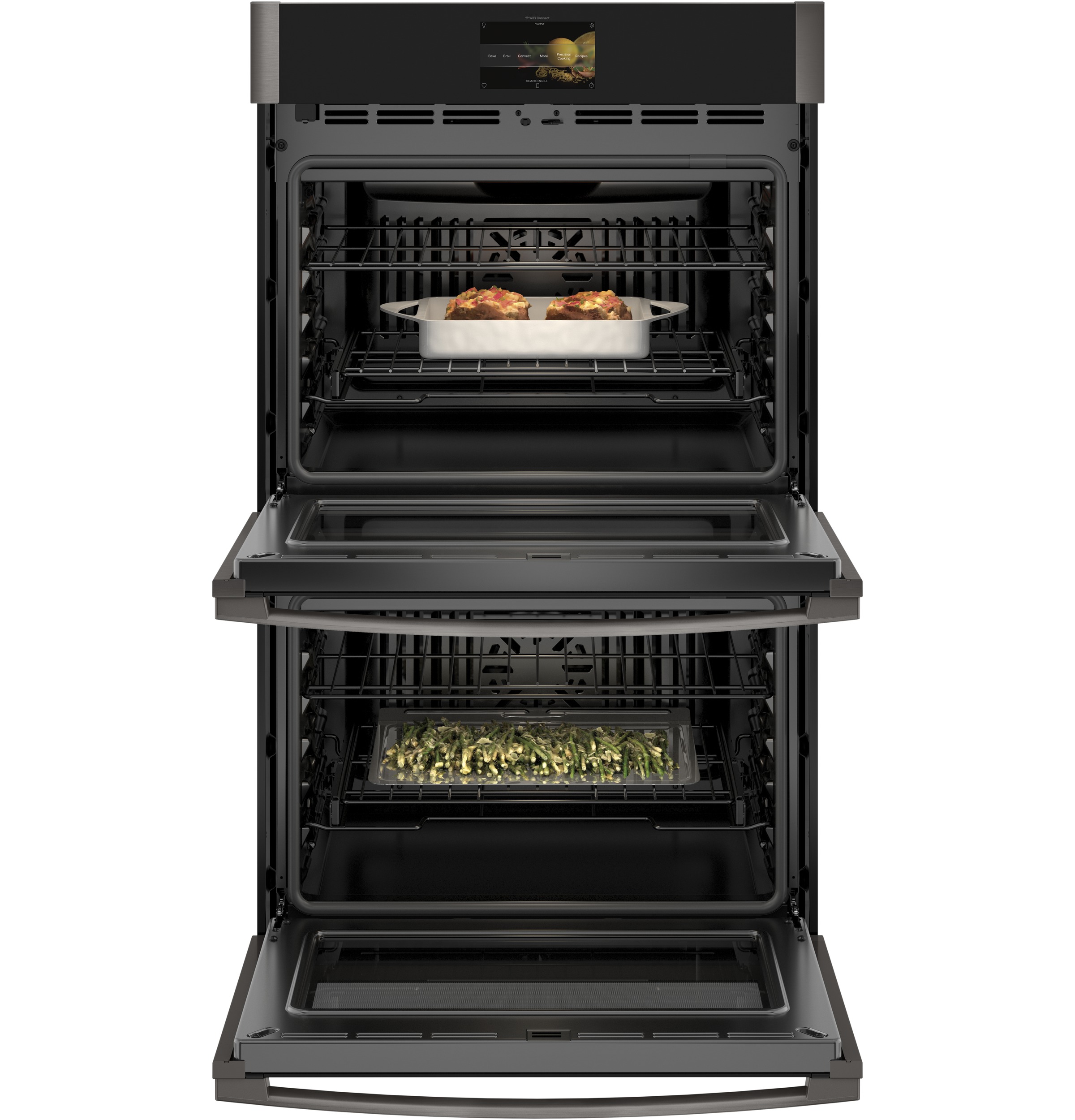 GE Profile 30" Built In Convection Double Wall Oven - Thumbnail 3