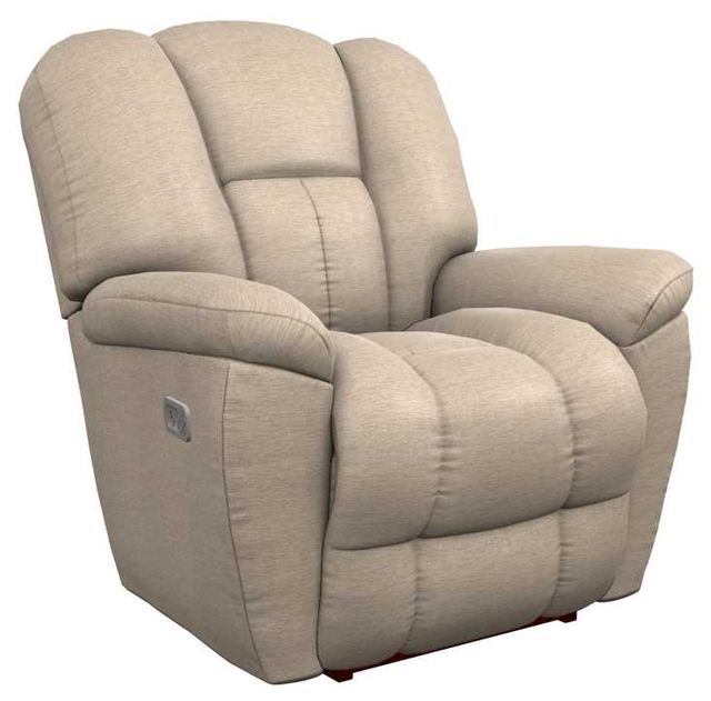 La-Z-Boy® Maverick Sand Power Rocking Recliner with Headrest-0