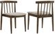 Coaster® Cullen 2-Piece Walnut/Wheat Dining Side Chair Set-0