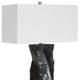 Uttermost® Altaria Satin Black Table Lamp-4