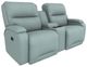 Best® Home Furnishings Customizable Maverly Leather Power Tilt Headrest Rocker Console Loveseat-0
