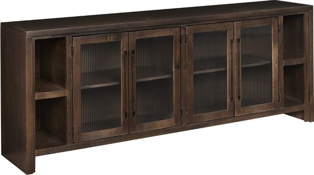 aspenhome® Tatum Espresso 84" Console with 4 Doors-0