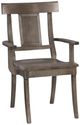 Bassett® Furniture Customizable BenchMade Baxter Dining Arm Chair-0