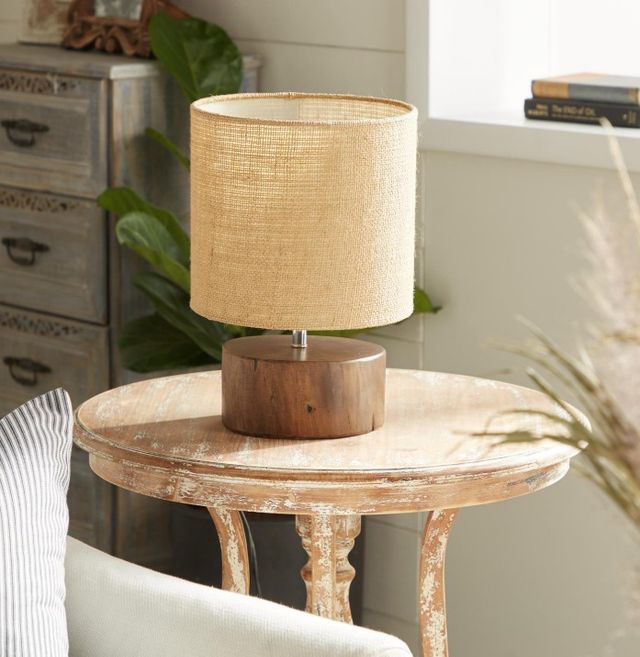 Deco Marche Dark Brown Table Lamp-3