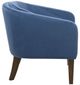 Olliix by Madison Park Ian Blue Accent chair-2