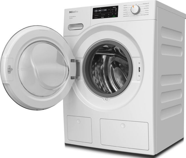 Miele W1 White Edition 2.3 Cu. Ft. Lotus White Front Load Washer-1