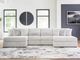 Signature Design by Ashley® Cuddle Plush 4-Piece Arctic Modular Sectional and Chaise-2