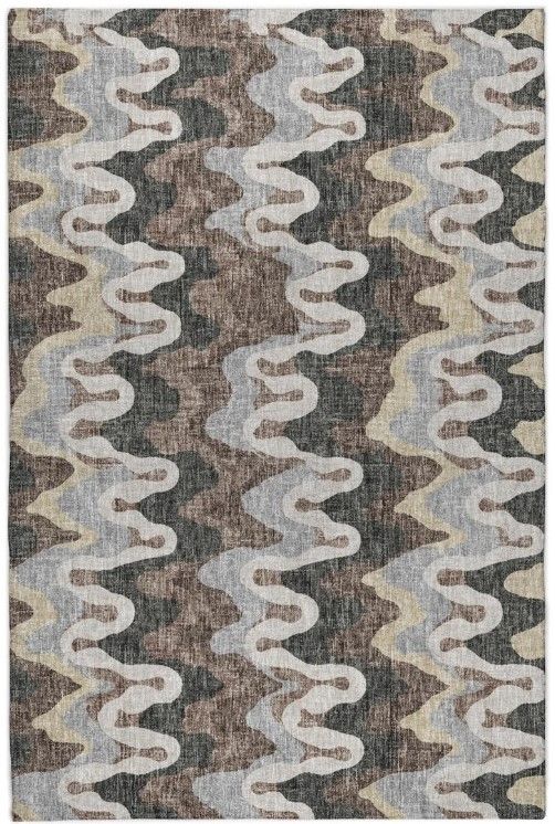 Dalyn™ Rug Company Lorenzo LN6 Charcoal 5'x8' Area Rug-0