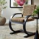 Uttermost® Rehema Black Dining Chair-1