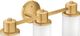 Moen® Iso™ Brushed Gold Three Globe Bath Light-1