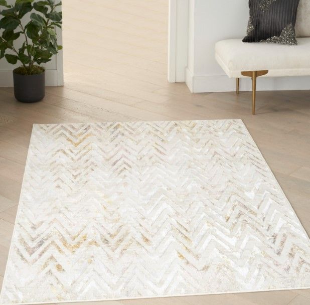 Nourison Home™ Glitz 5'x7' Style 5 Area Rug-1