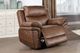 New Classic® Home Furnishings Ryland Brown Power Glider Recliner-1