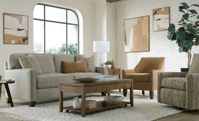Craftmaster® Customizable Soft Haven 86" Width Two Cushion Sofa-1