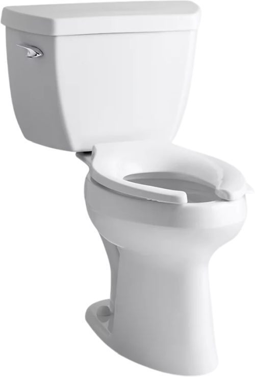 KOHLER® Highline® Classic White 2-Piece Elongated Toilet, 1.6 Gpf-0