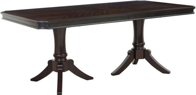 Mazin Furniture Marston Dark Cherry Dining Table-1