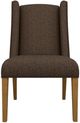 Best® Home Furnishings Customizable Chrisney Dining Side Chair with Honey Birch Legs-1