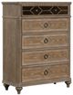 Furniture of America® Lyris Rustic Oak Chest-0