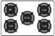 Smeg 28" Stainless Steel " Stainless SteelPiano Design" Stainless Steel Gas Cooktop-2