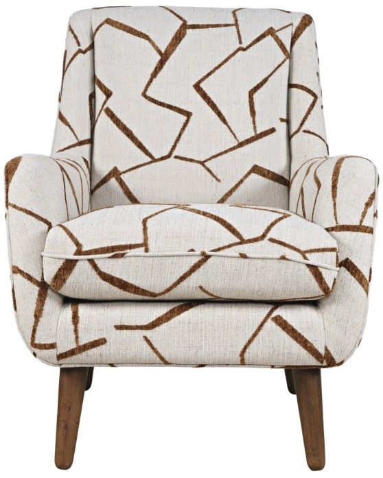 Jofran Inc. Lowry Brown Accent Chair-2