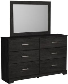 Signature Design by Ashley® Belachime Black Dresser and Mirror