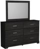 Signature Design by Ashley® Belachime Black Dresser and Mirror-0