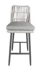 CabanaCoast® Customizable Grace SOL Weave® Outdoor Bar Stool-1