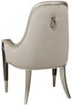 Michael Amini® Villa Cherie Chardonnay/Hazelnut Arm Chair -4