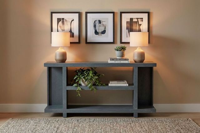 aspenhome® Latitude Deep Indigo Console Table-1