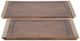 Sagebrook Home Leaon 2-Piece Natural Tray Set-1