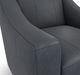 Best® Home Furnishings Customizable Mariko Leather Club Chair with Dark Walnut Legs-5