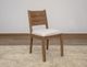 International Furniture Direct Olimpia Beige/Brown Side Chair-1
