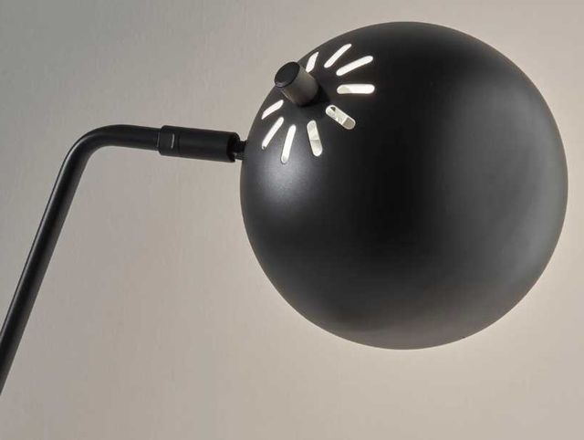 Adesso® Emerson Black Charging Desk Lamp -2