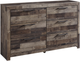 Benchcraft® Derekson 6-Piece Multi Gray Queen Panel Storage Bed Set-3