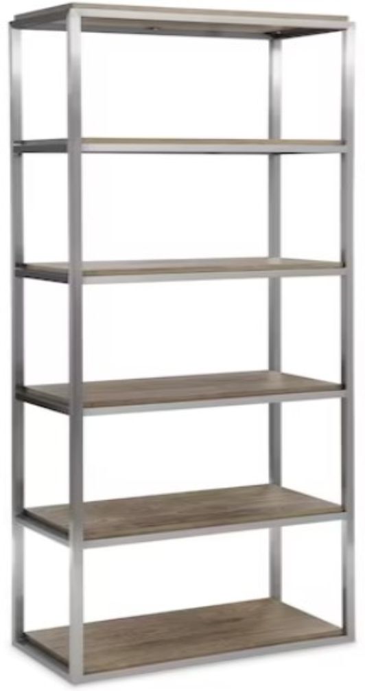 Bassett® Furniture BenchMade Midlothian Oak Etagere-0