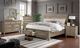 Furniture of America® Wells Gray California King Bed-1