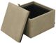 Palliser® Furniture Customizable Mingle Square Small Storage Ottoman with Table-2