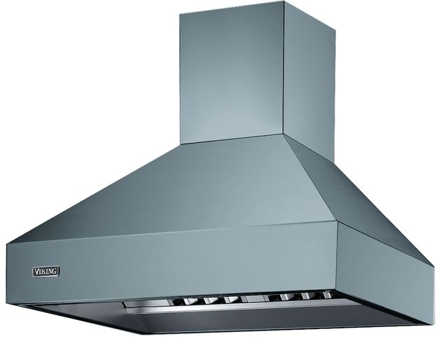 Viking® 5 Series 48" November Sky Chimney Wall Hood-0
