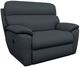 La-Z-Boy® Roman Navy Power Reclining Chair and a Half with Headresst and Lumbar-0