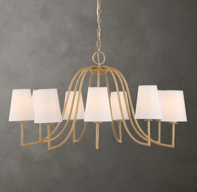 Uttermost® Seville Golden 9 Light Chandelier-1