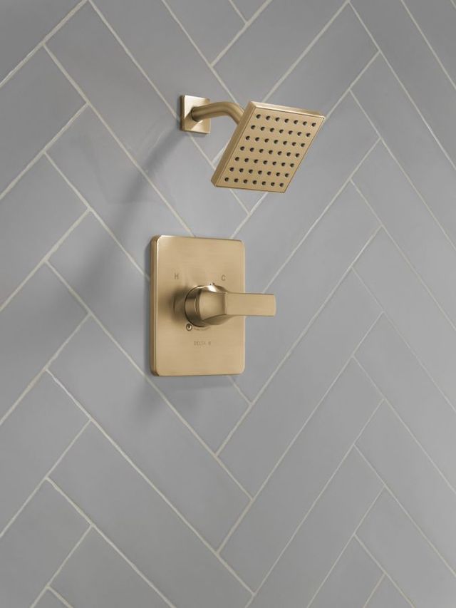 Delta Velum™ Monitor® 14 Series Champagne Bronze Shower Trim-1
