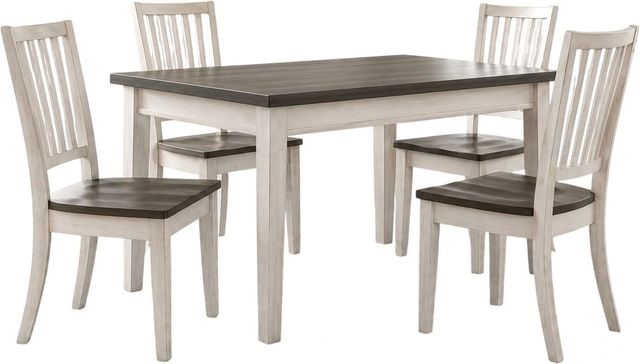 aspenhome® Caraway 5-Piece Aged Ivory Dining Set-0