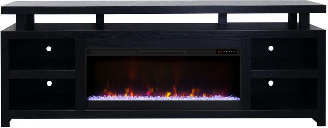 Legends Home Orion Clove 88" Fireplace Console-3