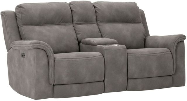 Signature Design by Ashley® Next-Gen DuraPella Slate Power Recline Loveseat-2