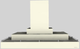 Vent-A-Hood® 54" Biscuit Contemporary Island Range Hood-0