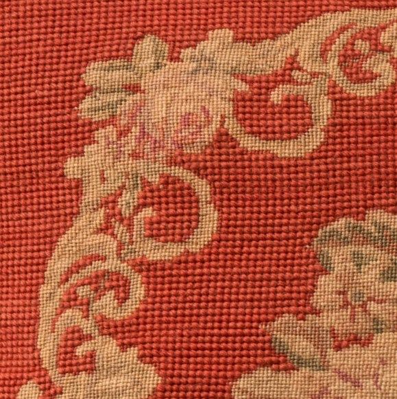 Nourison Home™ Mina Victory Vintage Pillow Coral 17"x17" Throw Pillow-2