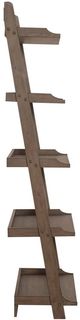 Liberty Furniture Americana Farmhouse Dusty Taupe Dining Leaning Pier Bookcase-2