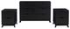 Powell® Portix 3-Piece Black Closet Storage Set-0