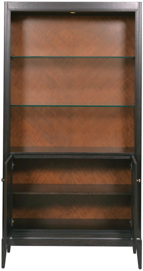 Hammary Hidden Treasures Victor Bookcase Cabinet - Thumbnail 2