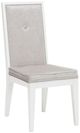 Michael Amini® Horizons Cloud White/Gray Side Chair-0