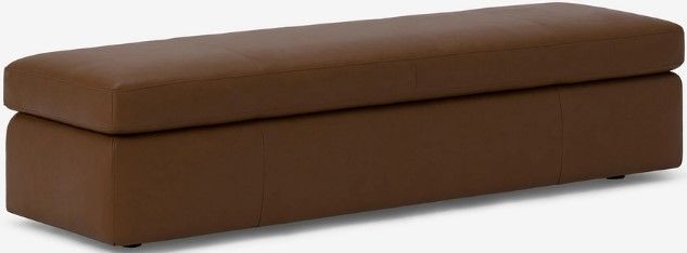 EQ3 Cello Leather Large Storage Bench-1